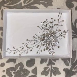 Crystal and Pearl Bridal Hair Comb